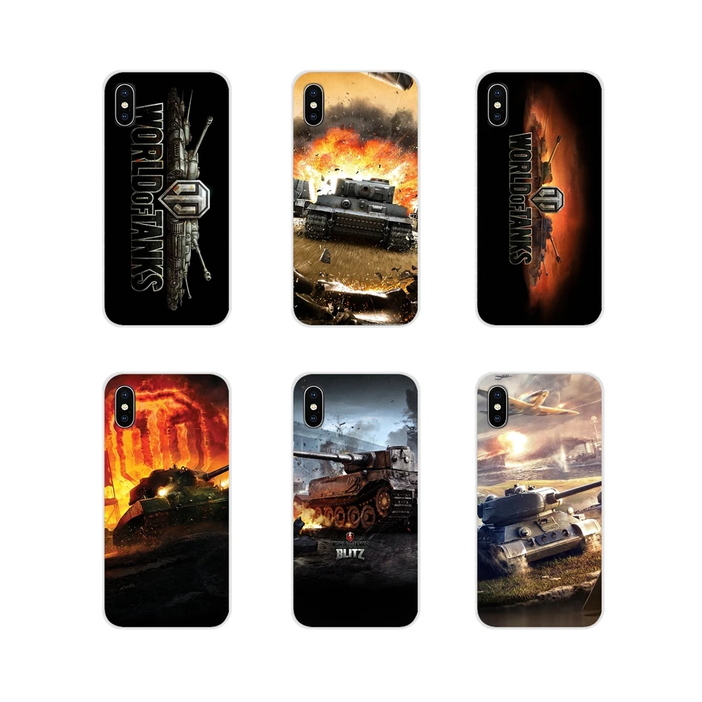 Для Samsung Galaxy A3 A5 A7 J1 J2 J3 J5 J7 2015 2016 2017 World of Tanks аксессуары чехлы для