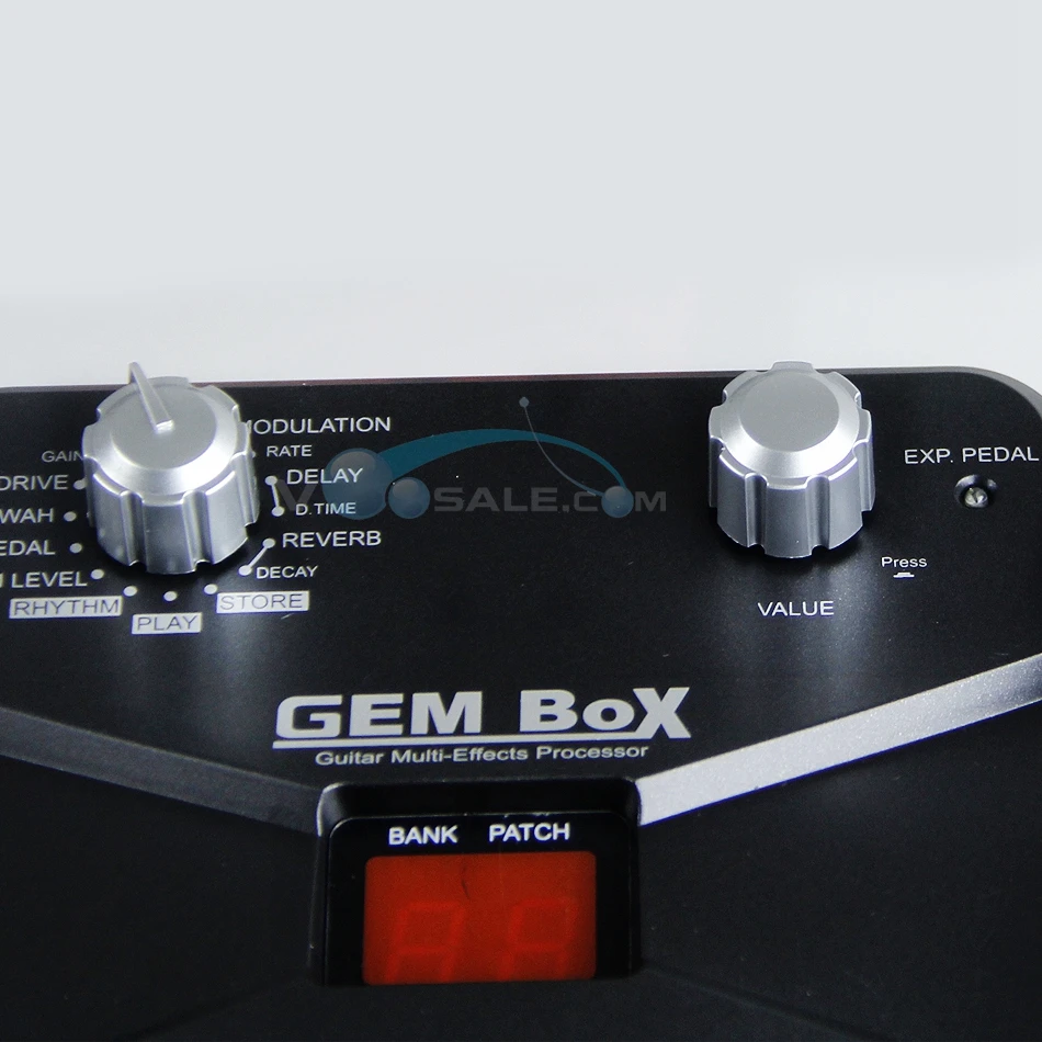 JOYO GEM BOX Pedal гитарный многоэффектный процессор Powere 9 В DC адаптер назначение Expression 25