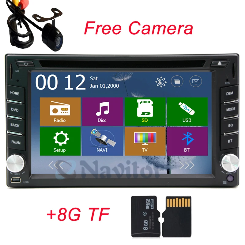 2017 Новый 2 DIN автомобильный DVD GPS плеер двойное Радио стерео в тире MP3 головное