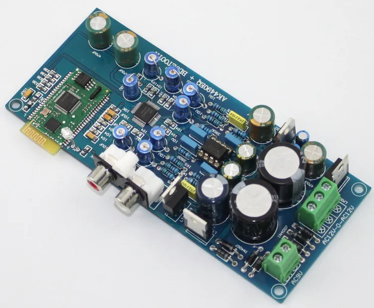 YJ0087 AK4490 + LME49720 Bluetooth 4 0 I2S усилитель температуры аудио декодирующая плата Двойной