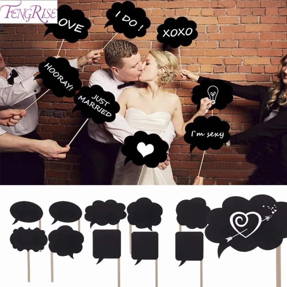 FENGRISE 10 шт. реквизит для фотобудки свадебное украшение мини меловая доска