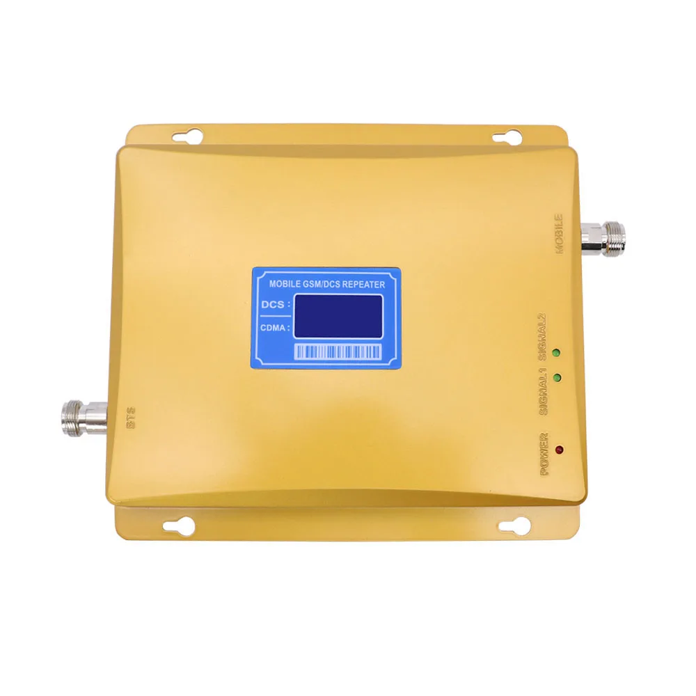 LCD двухдиапазонный repetidor 850/1800 CDMA/DCS Ретранслятор мобильный/сотовый телефон