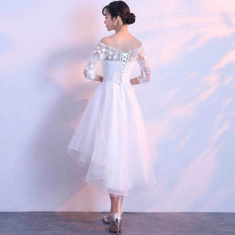 Женское вечернее платье на шнуровке Белое Облегающее с открытыми плечами и