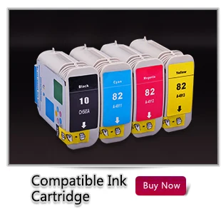 [Третий вечерние марки] 130 мл многоразовый картридж для hp 10 82 для hp DesignJet 500 500 ps 800 800 ps 815MFP 820MFP принтера