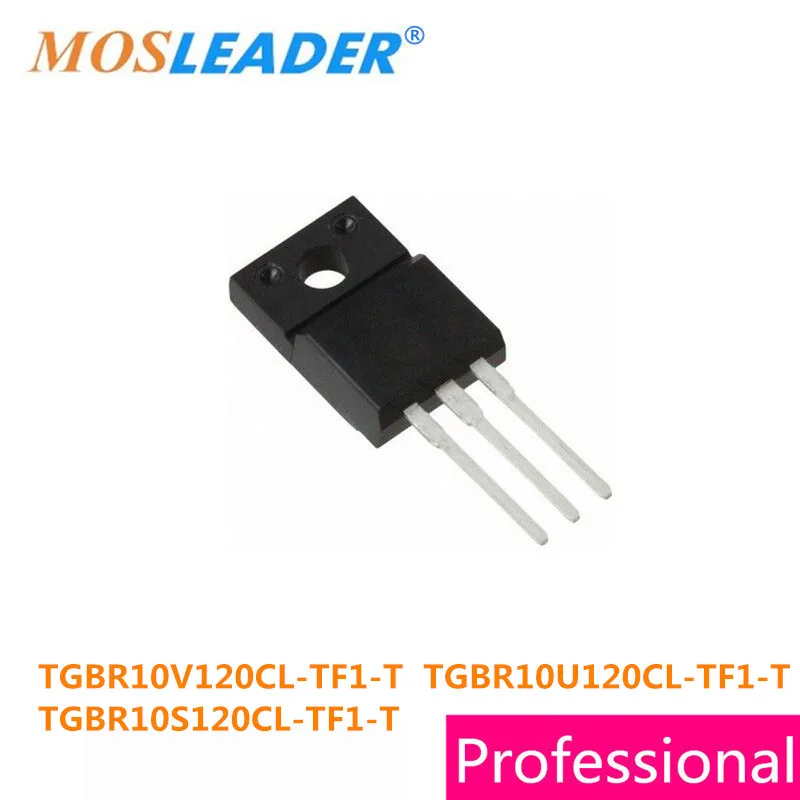 

Mosleader 50pcs TO220F TGBR10V120CL-TF1-T TGBR10U120CL-TF1-T TGBR10S120CL-TF1-T