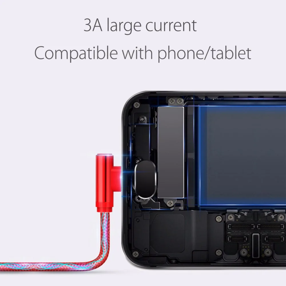 USB кабель ORICO H3S 3 в 1 для зарядки iPhone Huawei P20 Xiaomi Samnsung и синхронизации данных |