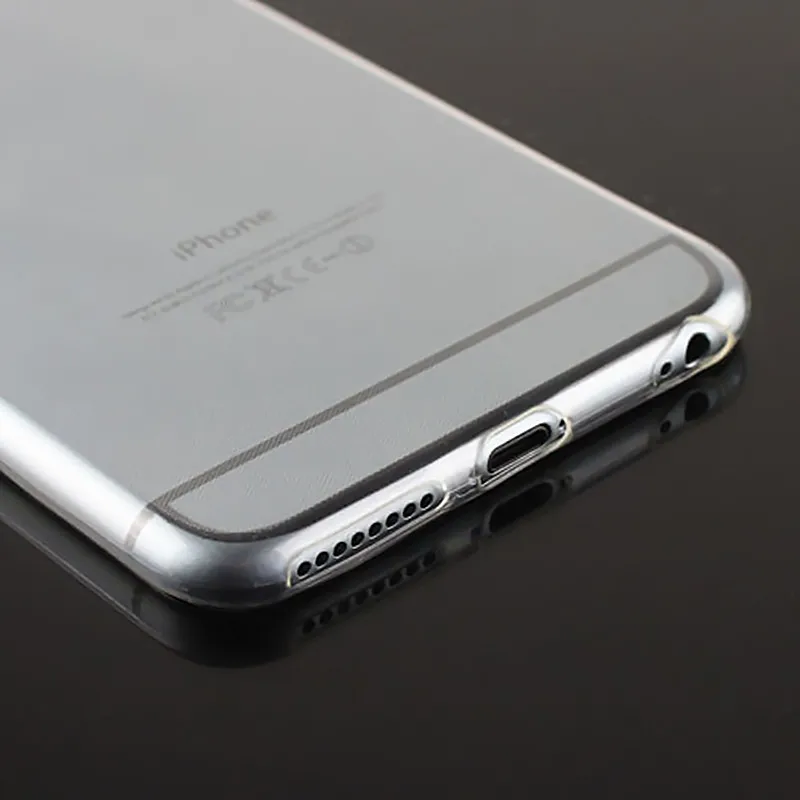 Мягкий прозрачный чехол из ТПУ для iPhone 11 Pro X 5S SE 2 6s Plus силиконовый с полным