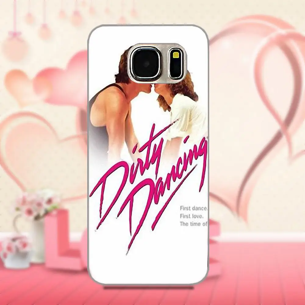 as picture Грязный Танцы розовый записи Джонни Патрик суэйзи для Galaxy A3 A5 A7 J1 J3 J5 J7 S5 S6 S7 S8 S9 edge Plus роспись - Цвет: as picture