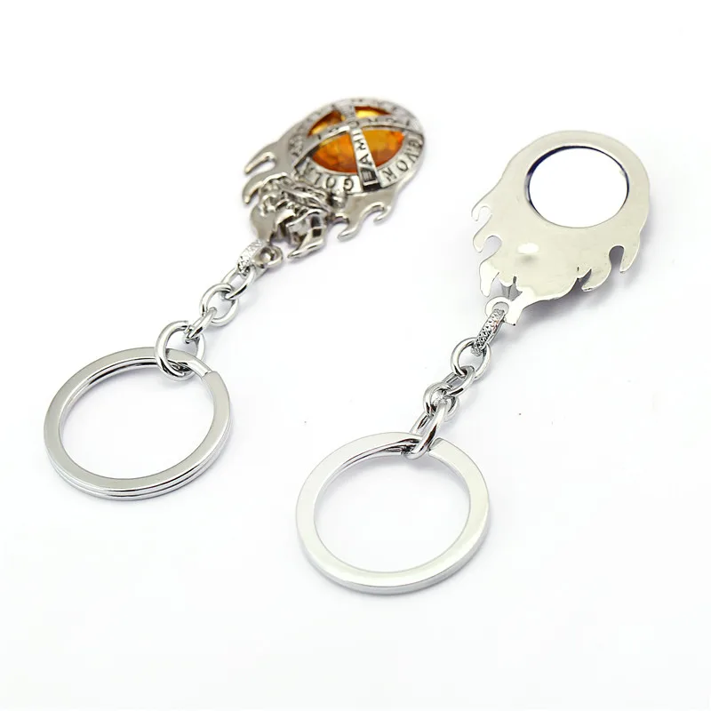 HSIC 10 шт./лот Оптовая Продажа Аниме Katekyo Hitman Reborn металлический брелок с голубым