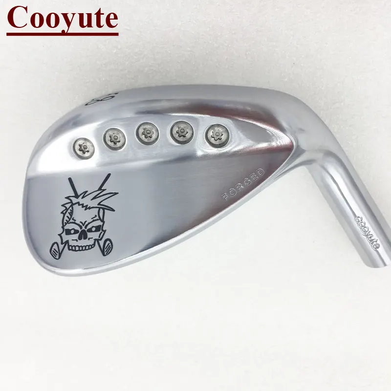 

Cooyute New Club Golf heads skulls FORGED Golf Wedges heads 52.or 56.or 58 degree 1Pcs Clubs heads No Golf shaft Free shipping