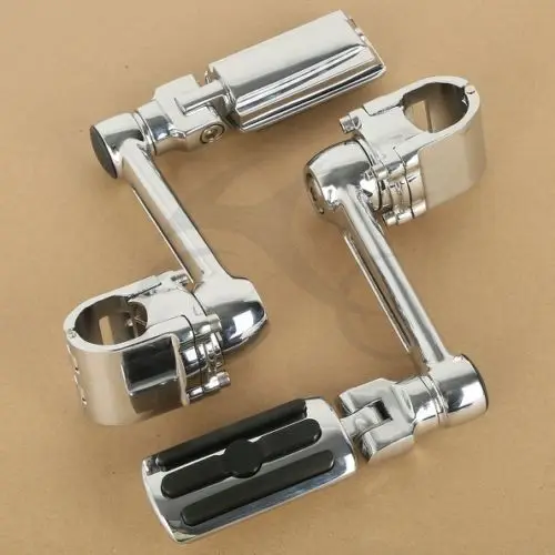 1 1/4 ''шоссе хромированные передние подножки Подножка для Honda GL1800