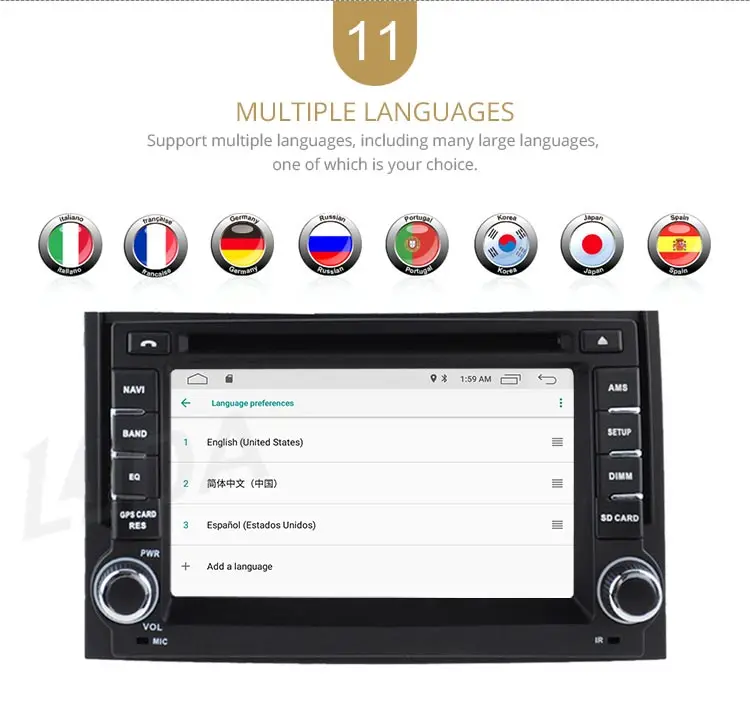 LJDA Android 10,0 автомобильный dvd-плеер для hyundai H1 Grand Starex 2007- автомобильный Радио gps Навигация стерео Мультимедиа wifi автоаудио