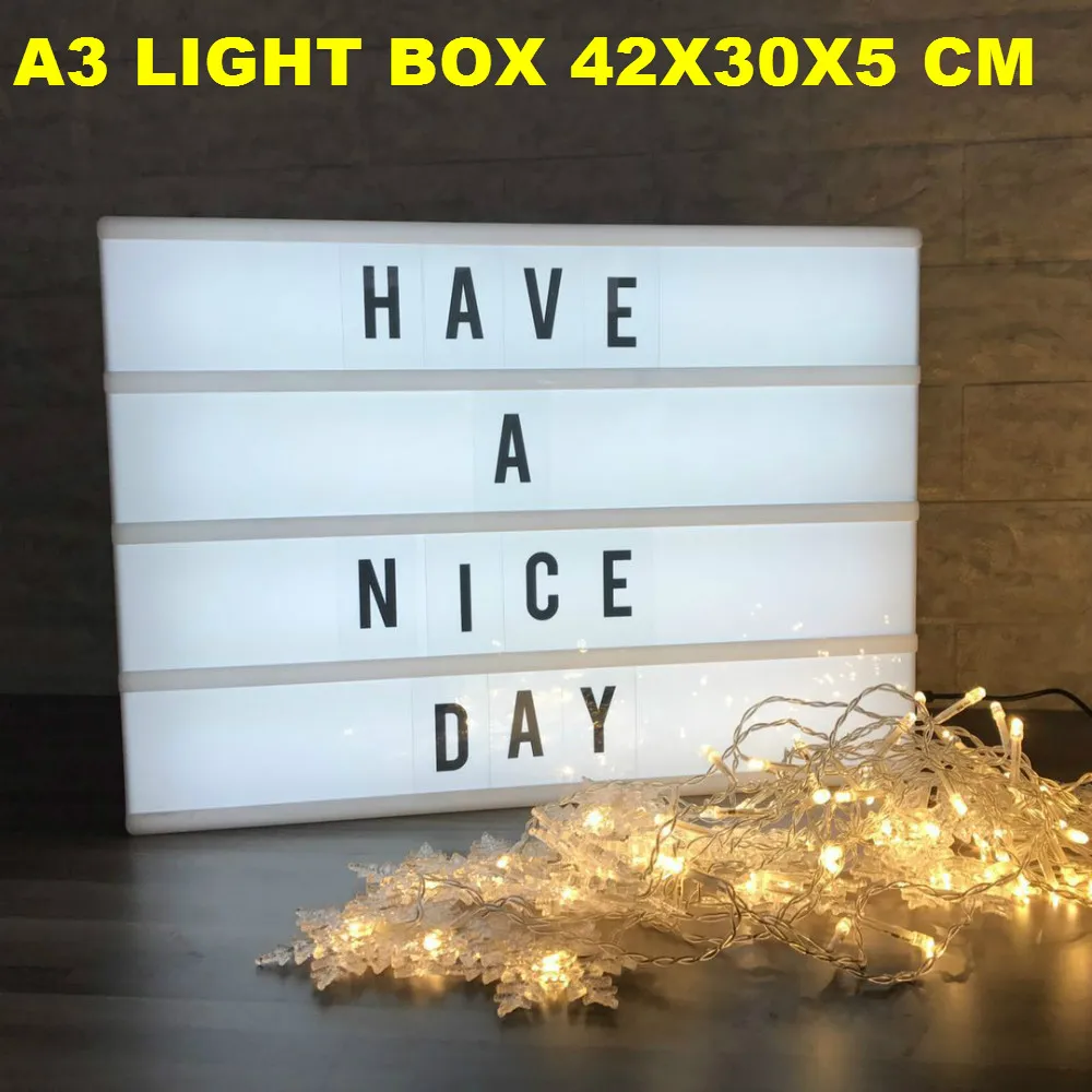 Настольная лампа светодиодная для ночной съемки формата А3 А4 А5|letter light|light colorlight