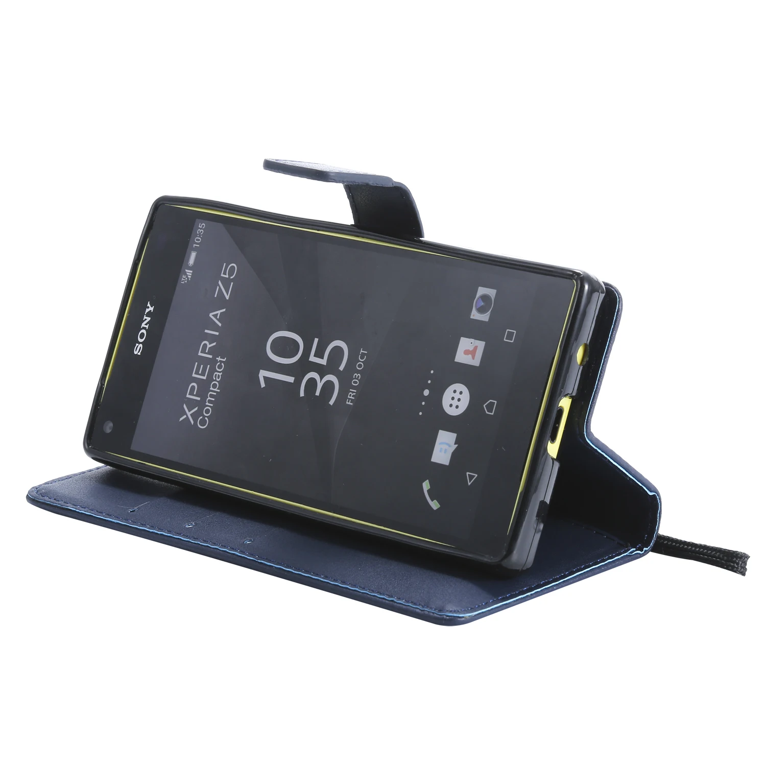 Кожаный флип чехол для Sony Xperia Z5 compact Z 5 mini E5803 E5823 чехлы Z5C Z5Compact E 5803