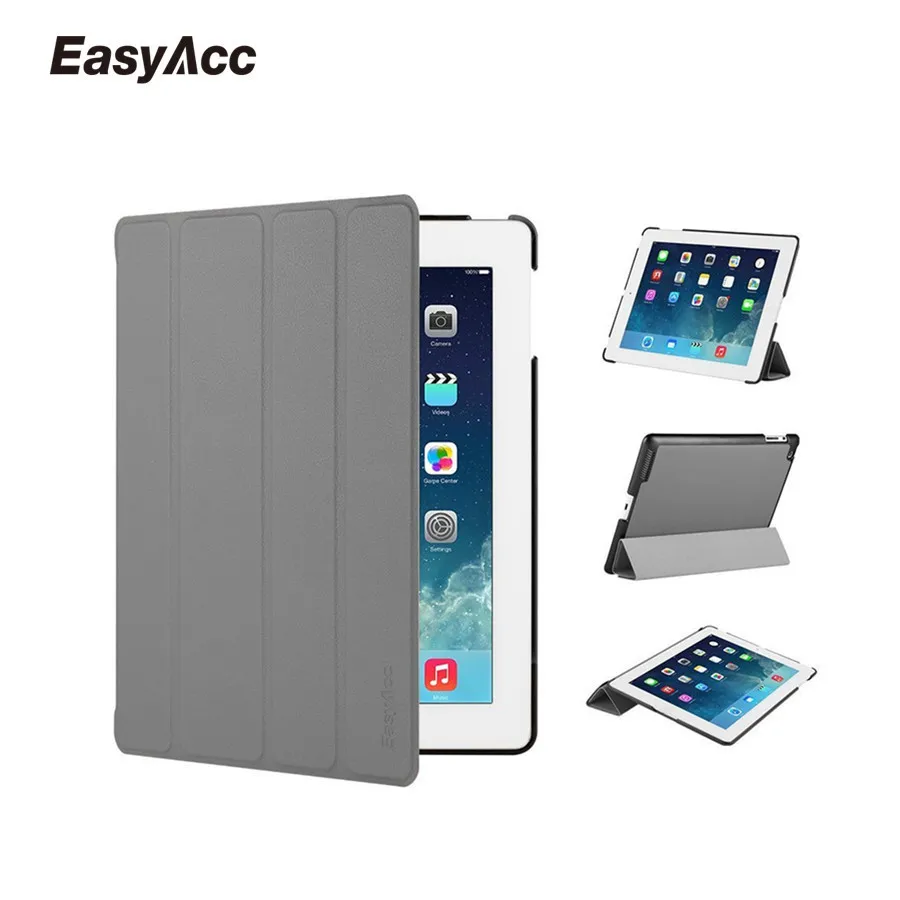 Case for iPad 2/3/4 Easya Ultra Slim Version Trifold Flip Smart Cover Auto Wake Up/Sleep Function For 4 Color | Компьютеры и офис