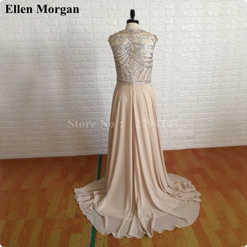 Шампанское шифон Выпускные платья 2017 сверкающие Vestido Formatura Marsala черные девушки