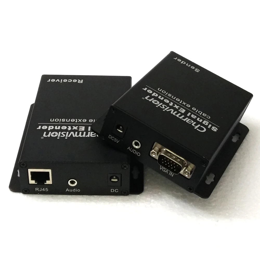 Charmvision IPEV 200VA VGA IP удлинитель 200 м по локальной сети TCP стерео голоса UTP кабель