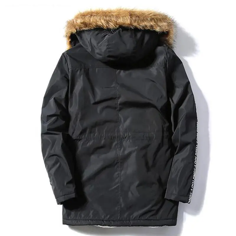 HEE GRAND/мужские повседневные парки новинка 2017 длинное растягивающееся однотонное