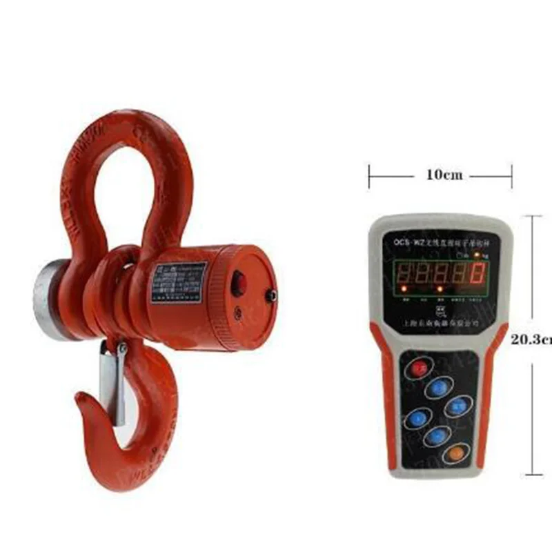 

3T Wireless Digital Electronic Hanging Crane Scale With Wireless Handheld Meter