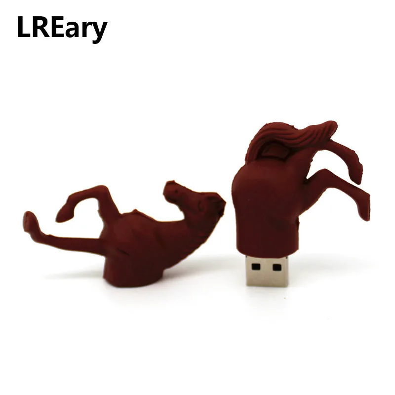 USB флеш накопитель International Chess 4 Гб Animal Horse 8 ГБ 16 32 64 ГБ|USB флэш-накопители| |