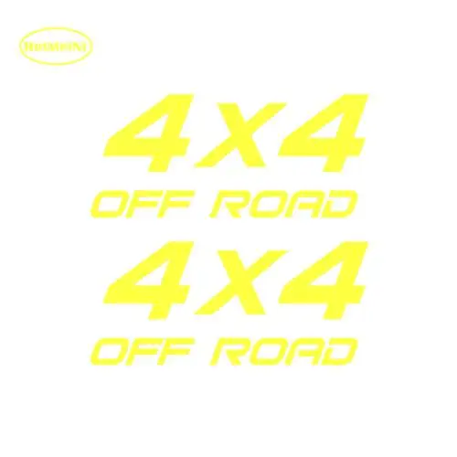 HotMeiNi 2X 4X4 OFF ROAD Suv Interesting Vinyl Decals Car Sticker Car-styling For Window Bumper Laptop JDM Racing 16*16.4cm | Автомобили и