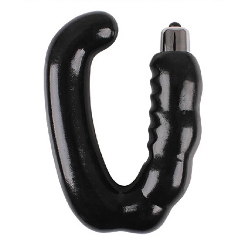 U-образный эротический Анальная пробка Вибратор массажер простаты для взрослых