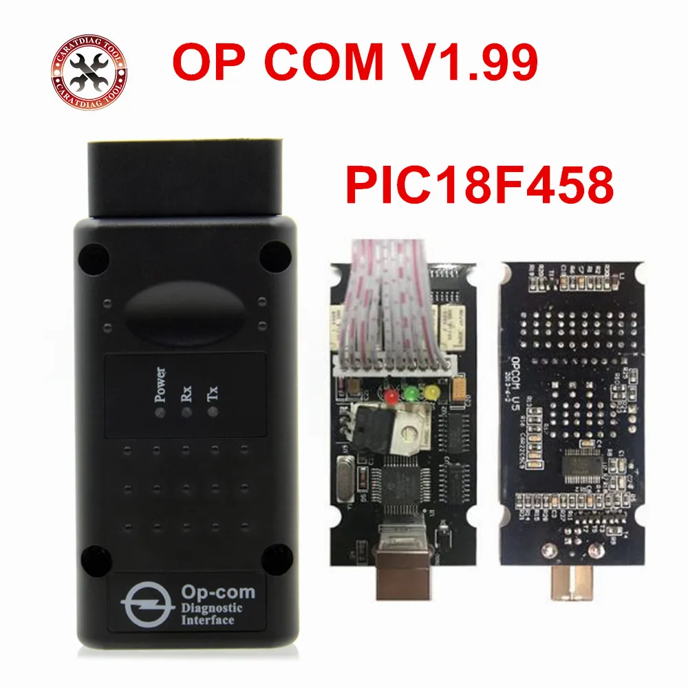 2018 оригинальный Заводский OPCOM PIC18F458 чип V1.59 V1.65 1 70 V1.78 V1.95 V1.99 прошивки OP COM для Opel