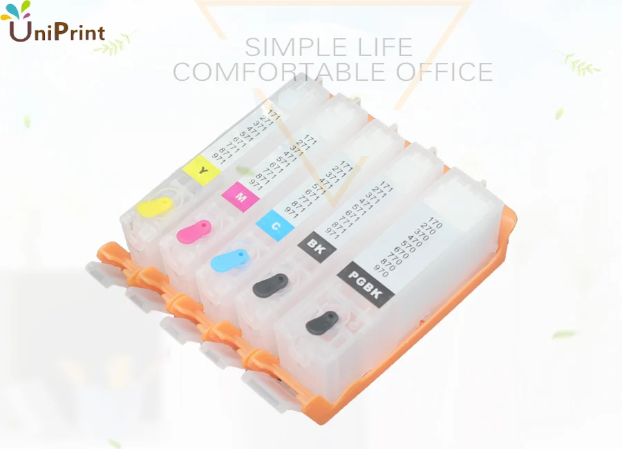 6 шт. картриджи для принтера canon MG7750 MG7751 MG7752 MG7753|ink cartridge|ink cartridge for canoncartridge |
