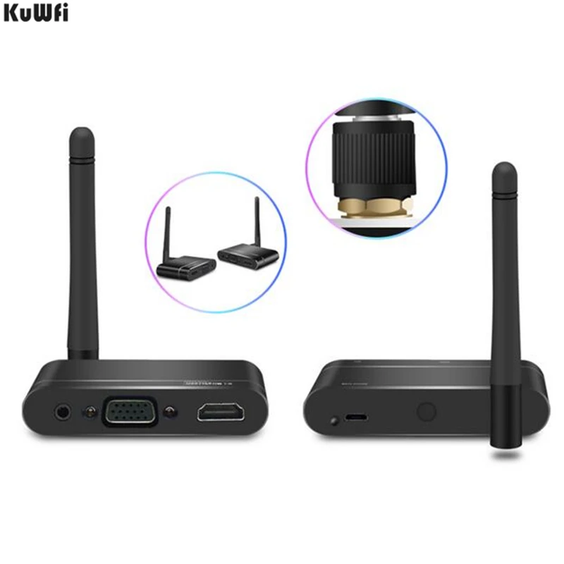 KuWFi ТВ палка беспроводной ключ HD дисплей приемник WiFi зеркальная коробка HDMI VGA AV