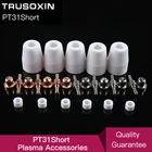 40 шт. PT31 LG40 воздушный плазменный резак расходные материалы для резки CUT30 40 50 расходные материалы гафний провод медный короткий наконечник и электроды