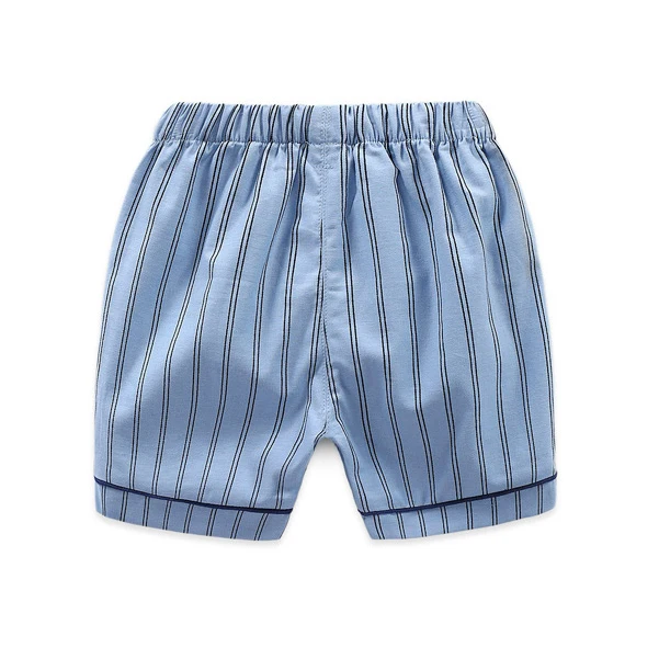 2 шт. Детские хлопковые пижамы в полоску с шортами|Комплекты одежды для девочек| |