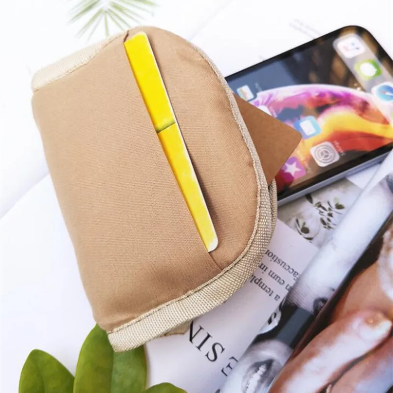 Женский кошелек для М320 из льняной ткани с рисунком милого лисы слона