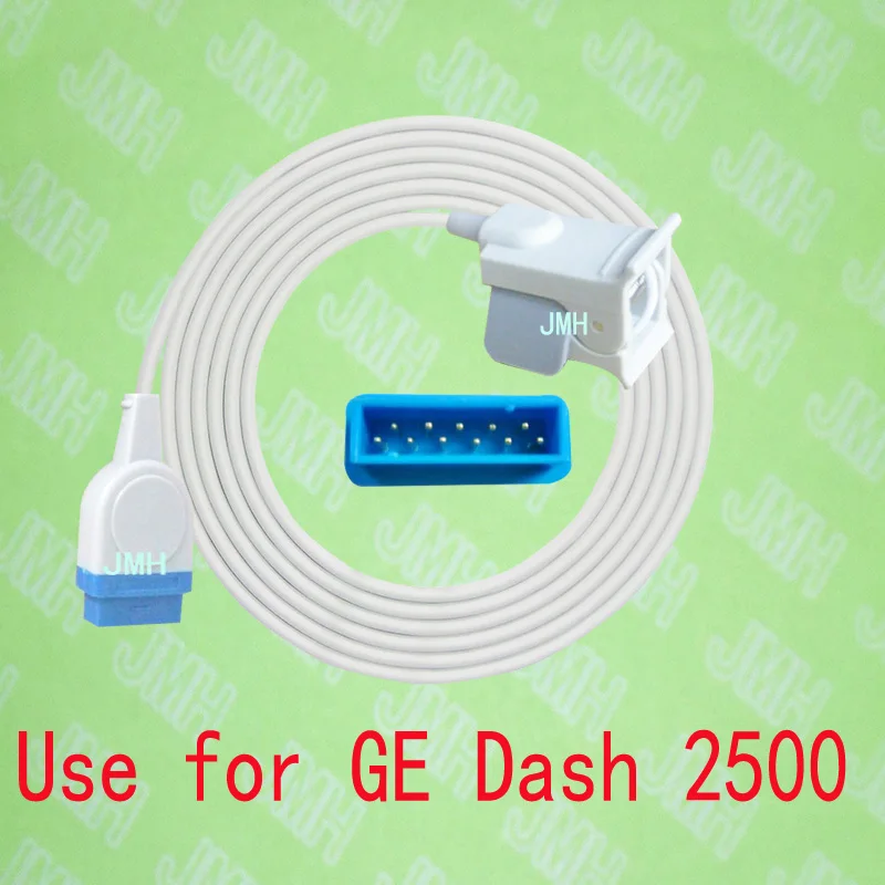 

Compatible with GE Dash 2500 model Pulse Oximeter monitor , Pediatric finger clip spo2 sensor.11PIN,with OXIMAX TECH.