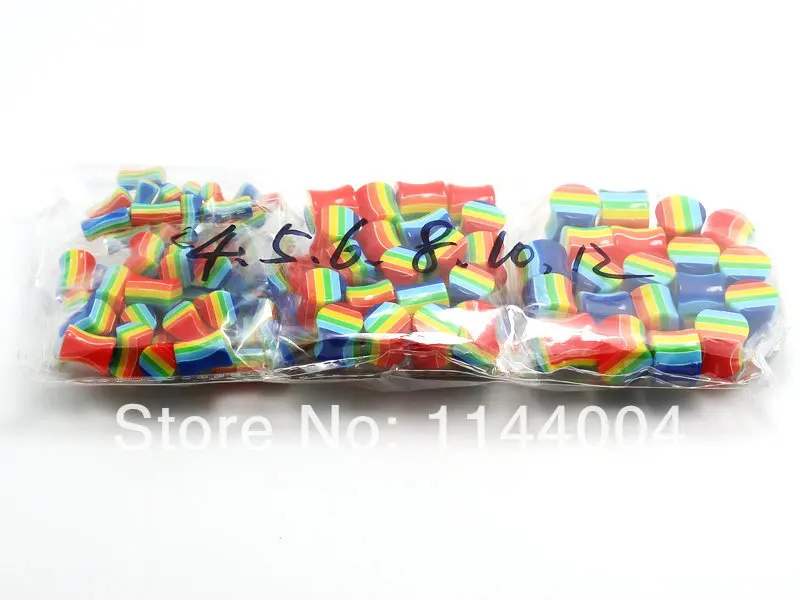 Бесплатная доставка оптовых уф акриловые пирсинг ювелирные изделия 4 мм-12 мм