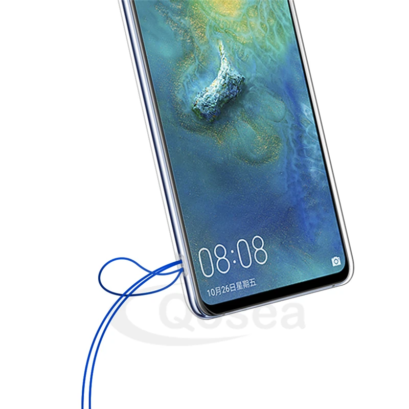 Qosea для huawei mate 20X чехол телефона Ультратонкий силиконовый мягкий TPU 20 X Pro
