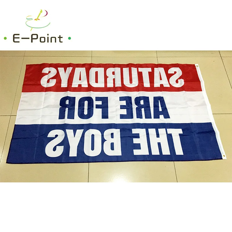 Субботы для мальчиков и девочек 2 фута* 3 фута(60*90 см) 3 фута* 5 футов(90*150 см) размер рождественские украшения для домашнего флага баннер подарки