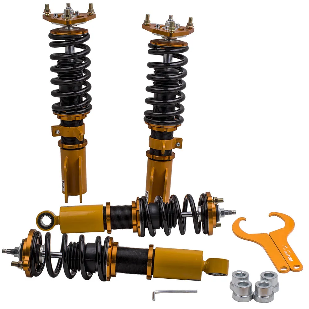 Coilovers катушки комплект для Mitsubishi Lancer CY2A/CZ4A 2008 2016 24 способа регулируемый