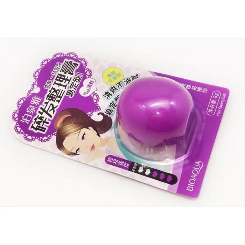 1 Men Women Hair Styling Pomade Ball Rapid Fixed Repair Modeling Long-lasting Moisturizing Fluffy Stereotypes Gel Solid D3 | Красота и