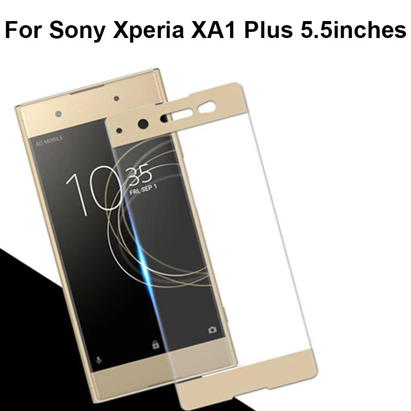 Пленка для всего тела закаленное стекло Sony Xperia XA1Plus Защитное экрана XA1 Plus