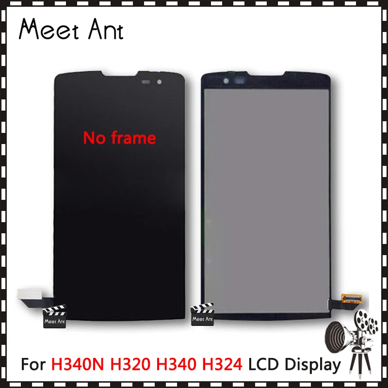 

DHL 10pcs/lot 4.5'' For LG LG Leon H340N H320 H340 H324 C50 MS345 Y50 LCD Display Screen With Touch Screen Digitizer Assembly
