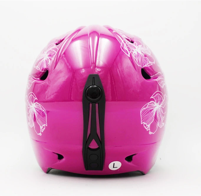 Розовый женский лыжный шлем для катания на лыжах и сноуборде сверхлегкие шлемы