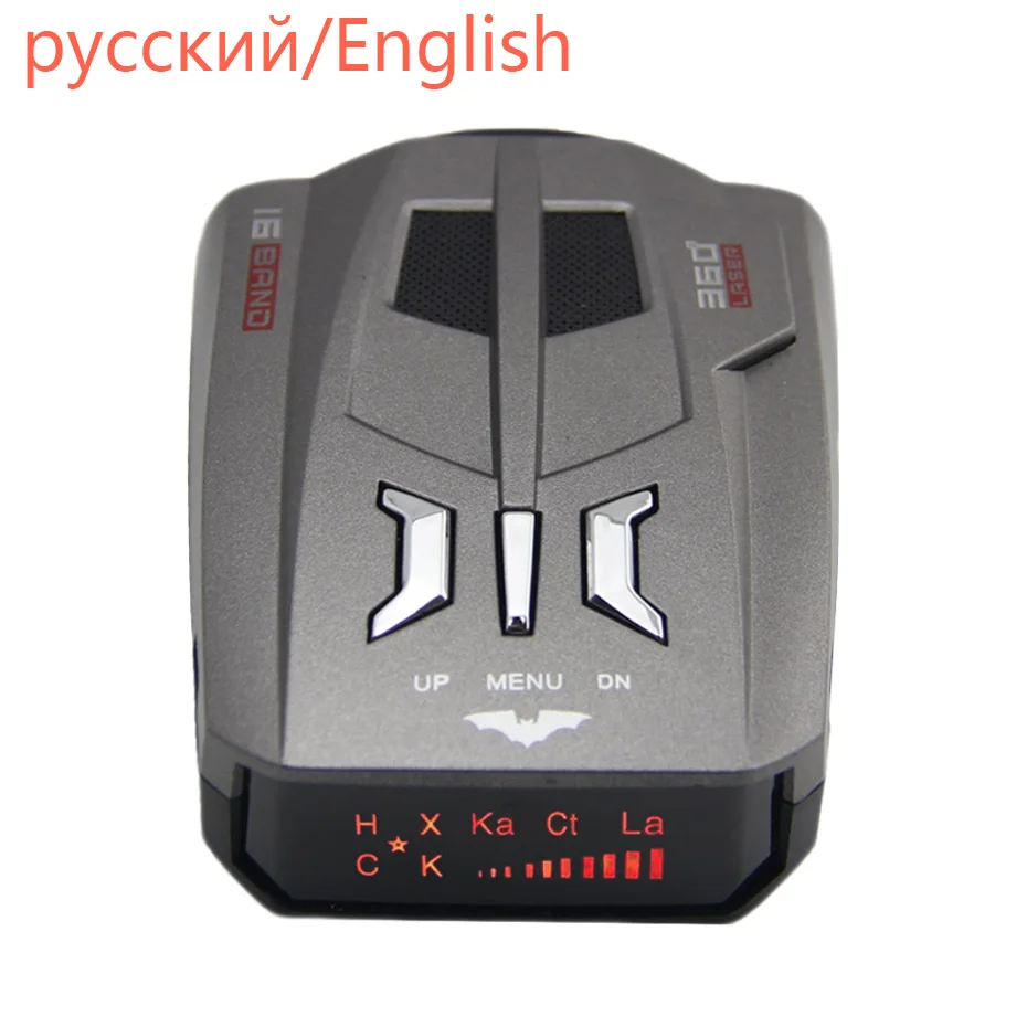 V9 автомобильный антирадарный датчик скорости камеры сигнальная сигнализация радар-детектор русская и английская версия Авто аксессуары