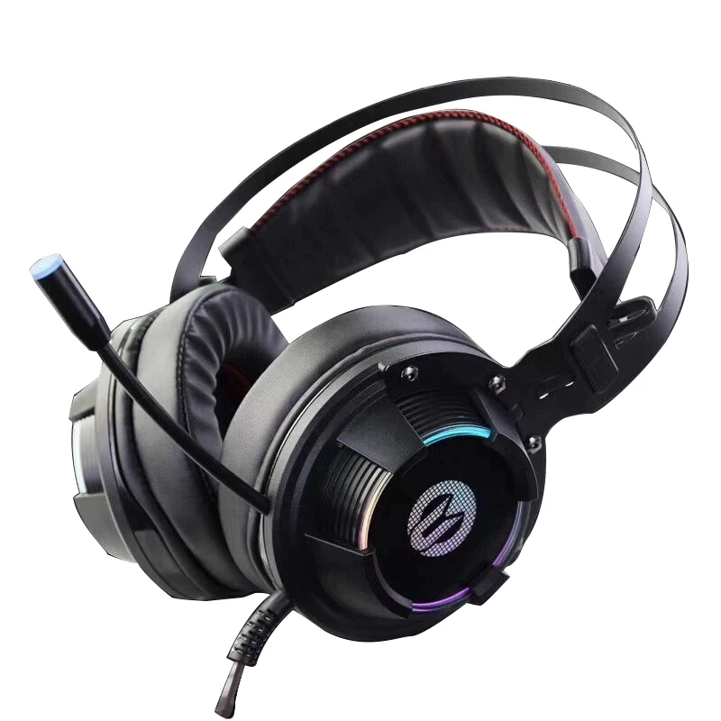 Игровая гарнитура casque Проводные ПК стерео наушники USB игровая для компьютер