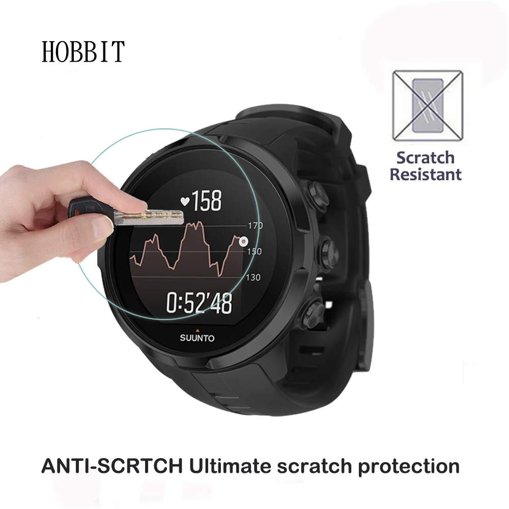 2 упаковки для Suunto Spartan Sport наручный HR 0 3 мм 2.5D 9H прозрачное закаленное стекло