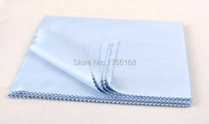 

Салфетка для очков из микрофибры, голубая, 15 х18 см, 100 шт.