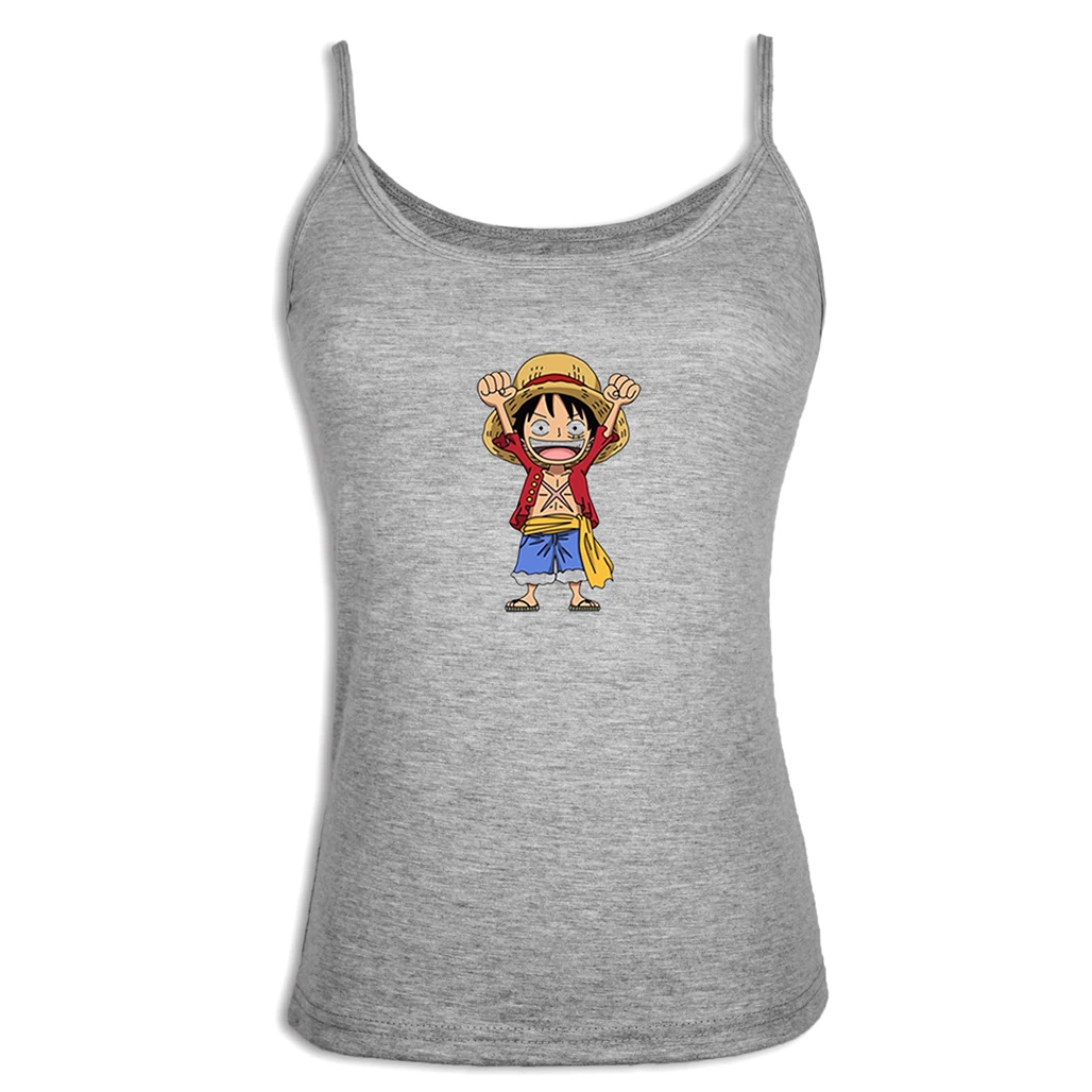 Аниме ONE PIECE Monkey D. Luffy майка с принтом повседневная женский топ для девочек