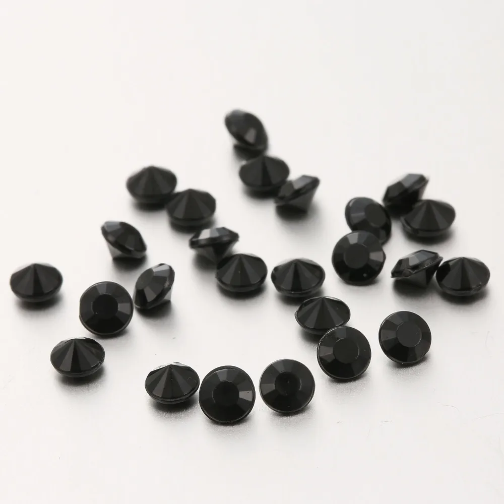 5000 шт 8 мм акриловые кристаллы Алмазный Набор для ногтей с днем рождения конфетти