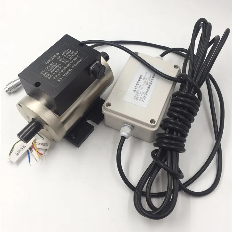 

200Nm Dynamic Torque Sensor Rotary torque sensor Used for fan,motor,water pump With F/I Current Signal Module