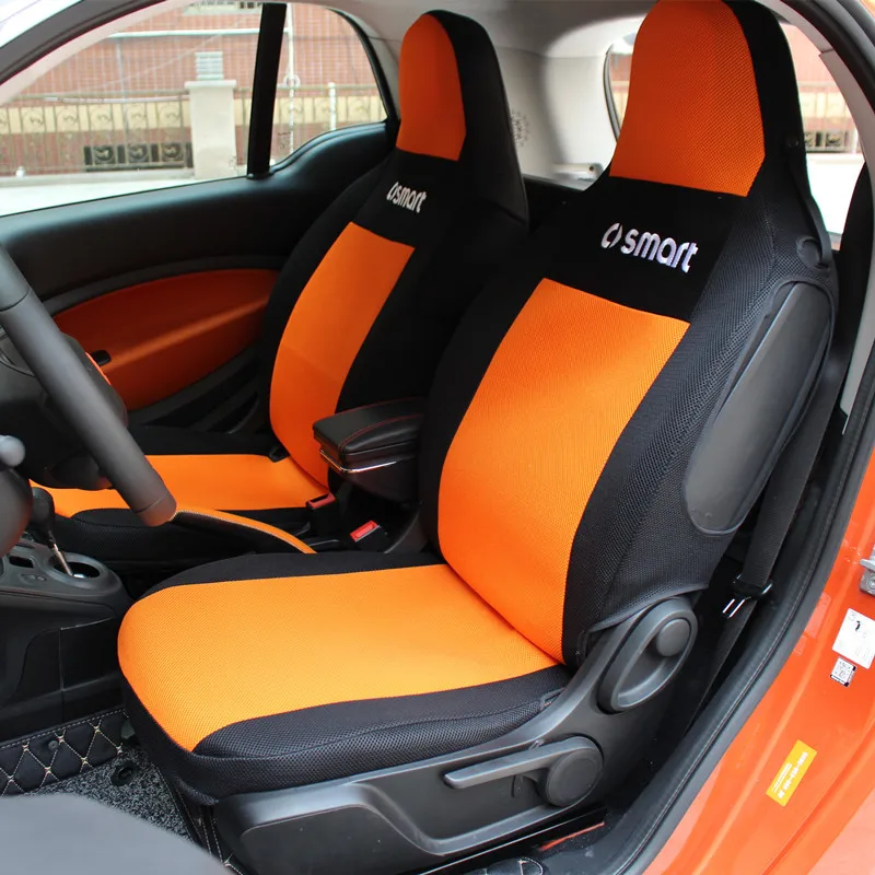 Для smart 451 fortwo заказной протектор сиденья Тонкий Сетчатый коврик 453 forfour сиденье