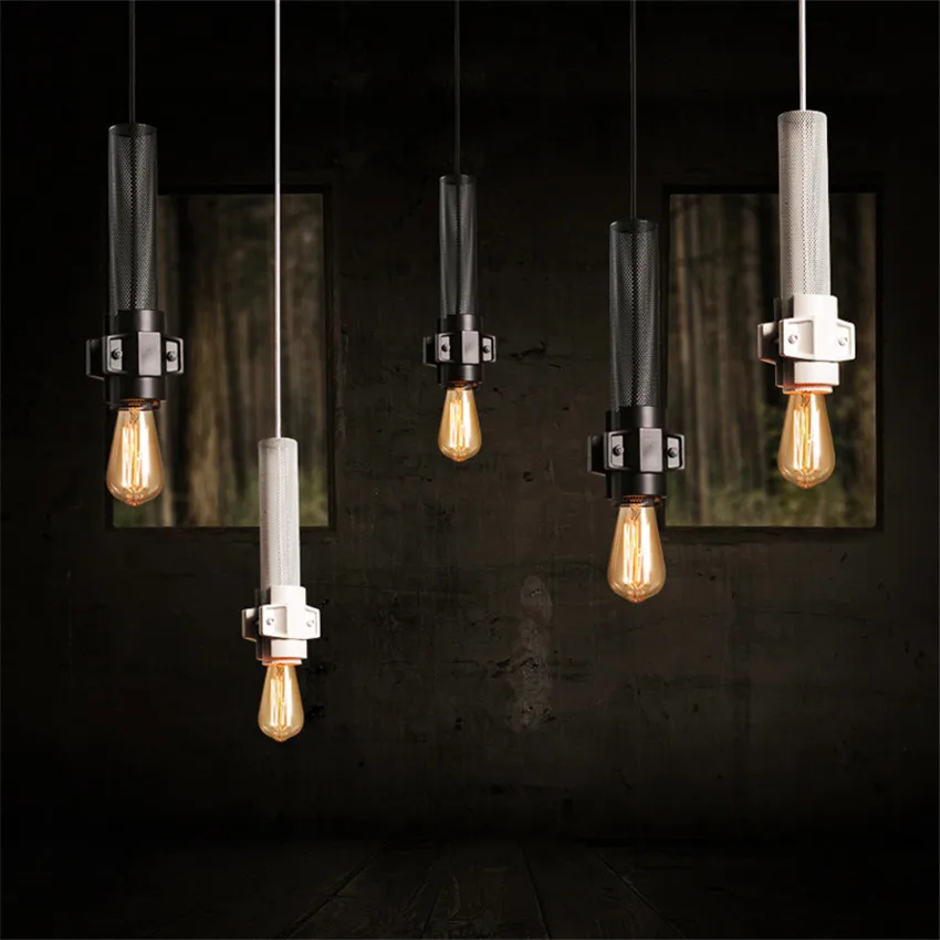 Промышленный подвесной светильник s винтажный лампа Эдисона в стиле ретро для